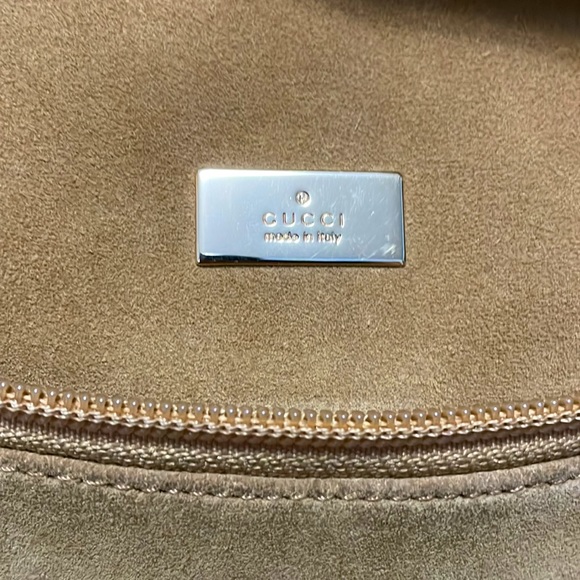 Gucci Suede shoulder bag - Picture 3 of 12